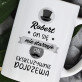 On się nie starzeje - Personalizowany Kubek On się nie starzeje - Personalizowany Kubek