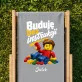 Leżak Z Nadrukiem Dla Fana Lego Prezent Dla Mężczyzny: Buduję Bez Instrukcji Leżak Z Nadrukiem Dla Fana Lego Prezent Dla Mężczyzny: Buduję Bez Instrukcji