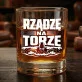 Szklanka Do Whisky Dla Pływaka Prezent Dla Mężczyzny: Rządzę Na Torze