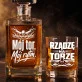 Zestaw Do Whisky Dla Pływaka Prezent Dla Mężczyzny: Mój Tor. Mój Rytm.
