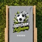Leżak Z Nadrukiem Dla Fana Piłki Nożnej Prezent Dla Mężczyzny: Oddycham Futbolem