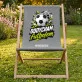 Leżak Z Nadrukiem Dla Fana Piłki Nożnej Prezent Dla Mężczyzny: Oddycham Futbolem