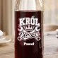 Karafka Do Wina Personalizowana Dla Mechanika Prezent Dla Mężczyzny: Król Kluczy Karafka Do Wina Personalizowana Dla Mechanika Prezent Dla Mężczyzny: Król Kluczy