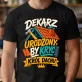 Koszulka Męska Dla Dekarza Prezent Dla Mężczyzny: Urodzony By Kryć
