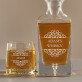 Ornaments - Zestaw Grawerowana Karafka I Szklanki Do Whisky