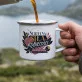 Kubek Emaliowany Dla Kobiety Prezent Dla Kobiety: Subtelna Elegancja