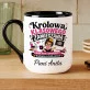 Kubek Personalizowany Dla Nauczycielki Prezent Na Dzień Nauczyciela Dla Kobiety: Królowa Klasowego Kubek Personalizowany Dla Nauczycielki Prezent Na Dzień Nauczyciela Dla Kobiety: Królowa Klasowego