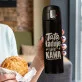 Kubek Termiczny 440ml Dla Taty Prezent Na Dzień Ojca: Tata Ładuje Się Kawą