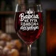 Kieliszek Do Wina Dla Babci Prezent Na Dzień Babci Dla Kobiety: Babcia Decyduje Kieliszek Do Wina Dla Babci Prezent Na Dzień Babci Dla Kobiety: Babcia Decyduje