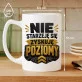 Kubek Z Nadrukiem Na Urodziny Prezent Dla Mężczyzny: Zyskuję Poziomy Kubek Z Nadrukiem Na Urodziny Prezent Dla Mężczyzny: Zyskuję Poziomy