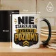 Kubek Z Nadrukiem Na Urodziny Prezent Dla Mężczyzny: Zyskuję Poziomy Kubek Z Nadrukiem Na Urodziny Prezent Dla Mężczyzny: Zyskuję Poziomy
