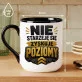 Kubek Z Nadrukiem Na Urodziny Prezent Dla Mężczyzny: Zyskuję Poziomy Kubek Z Nadrukiem Na Urodziny Prezent Dla Mężczyzny: Zyskuję Poziomy