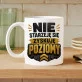 Kubek Z Nadrukiem Na Urodziny Prezent Dla Mężczyzny: Zyskuję Poziomy Kubek Z Nadrukiem Na Urodziny Prezent Dla Mężczyzny: Zyskuję Poziomy