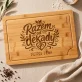 Deska Do Krojenia z Grawerem Na 10 Rocznicę Ślubu Prezent Dla Pary: Razem Od Dekady Deska Do Krojenia z Grawerem Na 10 Rocznicę Ślubu Prezent Dla Pary: Razem Od Dekady