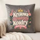 Poduszka Dekoracyjna Na Walentynki Prezent Na Rocznicę Dla Kobiety: Królowa Kradzieży Kołdry Poduszka Dekoracyjna Na Walentynki Prezent Na Rocznicę Dla Kobiety: Królowa Kradzieży Kołdry