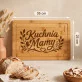 Deska Do Krojenia Na Dzień Mamy Prezent Dla Mamy Kobiety: Ciepło Kuchni Mamy