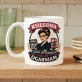 Kubek Z Nadrukiem Dla Księgowej Prezent Dla Kobiety: Księgowa Ogarniam Retro