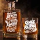 Zestaw Do Whisky Dla Fana Samochodów Prezent Dla Mężczyzny: Garażowy Buntownik Zestaw Do Whisky Dla Fana Samochodów Prezent Dla Mężczyzny: Garażowy Buntownik