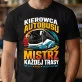 Koszulka Męska Dla Kierowcy Autobusu Prezent Dla Mężczyzny: Mistrz Każdej Trasy