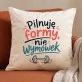 Poduszka Dekoracyjna Dla Trenera Personalnego Prezent Dla Mężczyzny: Trenerski Doodle Poduszka Dekoracyjna Dla Trenera Personalnego Prezent Dla Mężczyzny: Trenerski Doodle