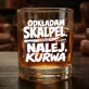 Szklanka Do Whisky Dla Chirurga Prezent Dla Mężczyzny: Odkładam Skalpel. Nalej, Kurwa Szklanka Do Whisky Dla Chirurga Prezent Dla Mężczyzny: Odkładam Skalpel. Nalej, Kurwa
