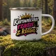 Kubek Emaliowany Dla Kierowniczki Prezent Dla Kobiety: Elegancka Szefowa Kubek Emaliowany Dla Kierowniczki Prezent Dla Kobiety: Elegancka Szefowa