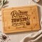 Deska Do Krojenia z Grawerem Na Wesele Prezent Dla Pary Młodej Pary: Razem Na Zawsze I Deska Do Krojenia z Grawerem Na Wesele Prezent Dla Pary Młodej Pary: Razem Na Zawsze I