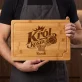 Deska Do Krojenia z Grawerem Dla Koszykarza Prezent Dla Mężczyzny: Król Kosza