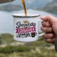 Kubek Emaliowany Dla Przyjaciółki Prezent Dla Kobiety: Sarkastyczna Elegancja
