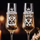 Dwa Kieliszki Do Szampana Na Walentynki Prezent Na Rocznicę Dla Pary: Bąbelkowy Duet Dwa Kieliszki Do Szampana Na Walentynki Prezent Na Rocznicę Dla Pary: Bąbelkowy Duet