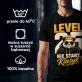 Koszulka Męska Na 25 Urodziny Prezent Dla Mężczyzny: Level 25
