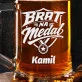 Kufel Personalizowany z Grawerem Dla Brata Na 18 Prezent: Braterska Ikona