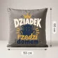 Poduszki Dekoracyjne Dla Dziadków Prezent Na Dzień Babci i Dziadka Dla Pary: Władcy Domu