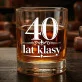Szklanka Do Whisky Na 40 Urodziny Prezent Dla Mężczyzny: 40 Lat Klasy -