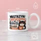 Kubek Z Okrągłym Uchem Dla Kociary Prezent Dla Kobiety: Koci Humor I Kawa Kubek Z Okrągłym Uchem Dla Kociary Prezent Dla Kobiety: Koci Humor I Kawa