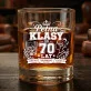Szklanka Do Whisky Dla 70 Latki Prezent Na 70 Urodziny Dla Kobiety: Pełna Klasy Od 70 Lat - Whisky
