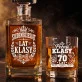 Zestaw Do Whisky Dla 70 Latki Prezent Na 70 Urodziny Dla Kobiety: Siedemdziesiąt Lat Klasy Zestaw Do Whisky Dla 70 Latki Prezent Na 70 Urodziny Dla Kobiety: Siedemdziesiąt Lat Klasy
