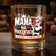 Szklanka Do Whisky Na Dzień Mamy Prezent Dla Mamy Kobiety: Mama Na Procentach Szklanka Do Whisky Na Dzień Mamy Prezent Dla Mamy Kobiety: Mama Na Procentach