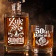 Zestaw Do Whisky Na 50 Rocznicę Ślubu Prezent Dla Mężczyzny: Manifest Niezależności Zestaw Do Whisky Na 50 Rocznicę Ślubu Prezent Dla Mężczyzny: Manifest Niezależności