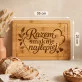 Deska Do Krojenia Na Dzień Mamy i Taty Prezent Dla Rodziców Pary: Rodzinny Smak