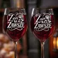 Dwa Kieliszki Do Wina Dla Pary Młodej Prezent Na Ślub Dla Pary: Para Na Zawsze Dwa Kieliszki Do Wina Dla Pary Młodej Prezent Na Ślub Dla Pary: Para Na Zawsze