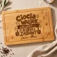 Deska Do Krojenia z Grawerem Dla Cioci I Wujka Prezent Dla Pary: Ciocia I Wujek, Eksperci
