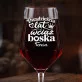 Mega Kieliszek Do Wina z Grawerem Na 20 Rocznicę Ślubu Prezent Dla Kobiety: Dwadzieścia Lat I Wciąż