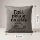 Poduszka Dekoracyjna Dla Myśliwego Prezent Dla Mężczyzny: Dziś Poluję Na Ciszę Poduszka Dekoracyjna Dla Myśliwego Prezent Dla Mężczyzny: Dziś Poluję Na Ciszę