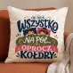 Poduszka Dekoracyjna Na Ślub Prezent Dla Pary Młodej Pary: Pilotowy Kompromis Poduszka Dekoracyjna Na Ślub Prezent Dla Pary Młodej Pary: Pilotowy Kompromis