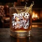 Szklanka Do Whisky Dla Piłkarza Prezent Dla Mężczyzny: Piłka W Siatce, Szklanka Do Whisky Dla Piłkarza Prezent Dla Mężczyzny: Piłka W Siatce,