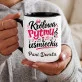 Kubek Personalizowany Dla Nauczycielki Muzyki Prezent Na Dzień Nauczyciela Dla Kobiety: Królowa Rytmu I Uśmiechu Kubek Personalizowany Dla Nauczycielki Muzyki Prezent Na Dzień Nauczyciela Dla Kobiety: Królowa Rytmu I Uśmiechu