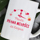 pełna miłości - Personalizowany Kubek
