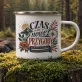 Kubek Emaliowany Na Odejście Na Emeryturę Prezent Dla Emeryta Kobiety: Ornament Nowego Rozdziału Kubek Emaliowany Na Odejście Na Emeryturę Prezent Dla Emeryta Kobiety: Ornament Nowego Rozdziału