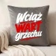 Poduszka Dekoracyjna Na Rocznicę Prezent Na Walentynki Dla Mężczyzny: Wciąż Wart Grzechu Poduszka Dekoracyjna Na Rocznicę Prezent Na Walentynki Dla Mężczyzny: Wciąż Wart Grzechu